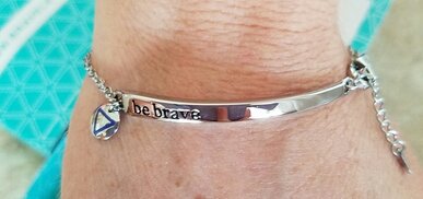 be brave bracelet